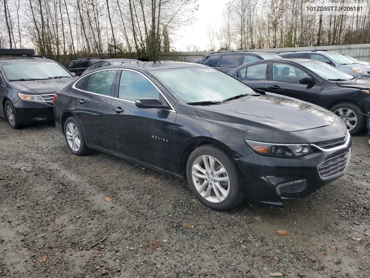 2018 Chevrolet Malibu Lt VIN: 1G1ZD5ST7JF206181 Lot: 78087034