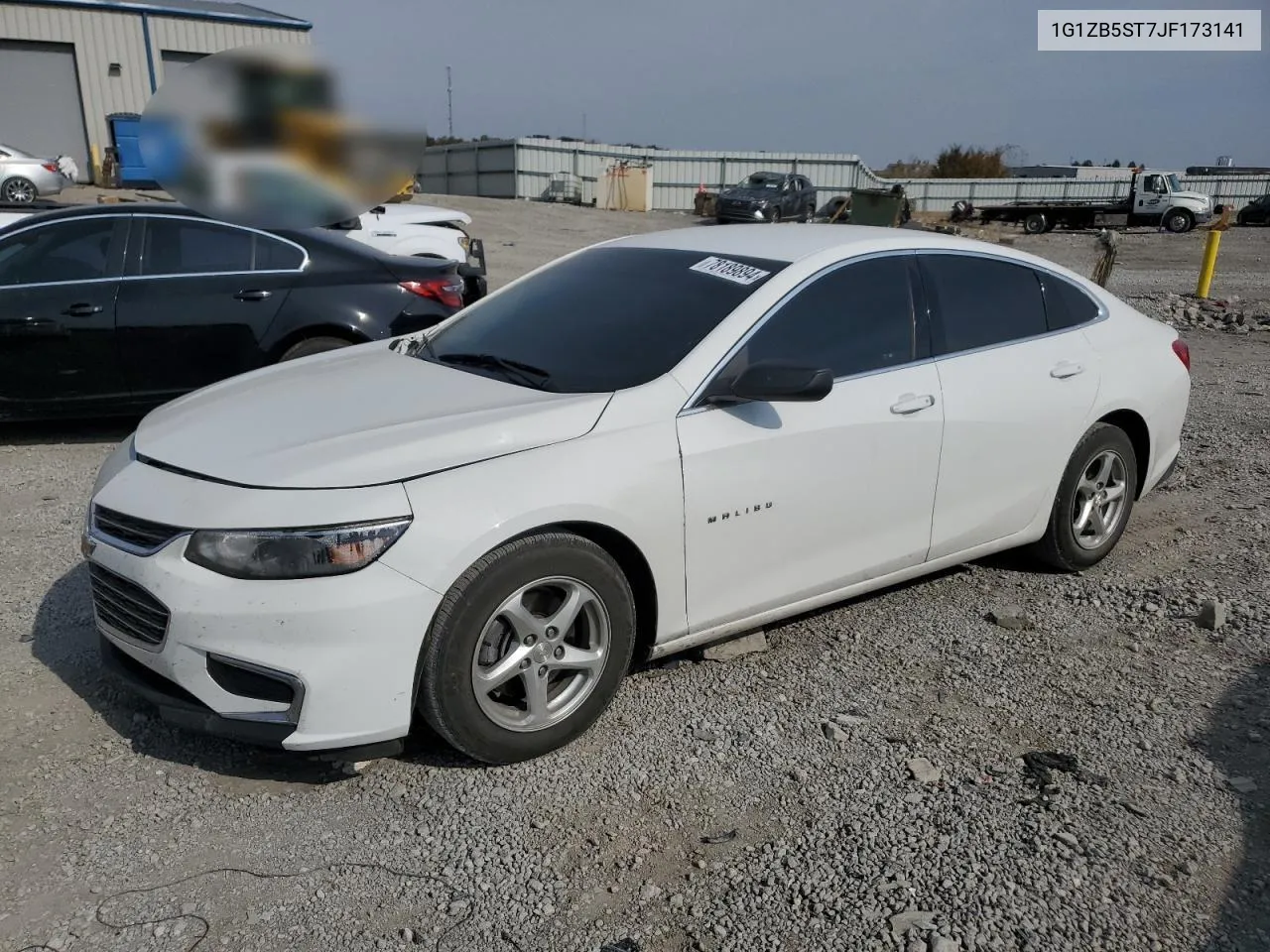 2018 Chevrolet Malibu Ls VIN: 1G1ZB5ST7JF173141 Lot: 78189894