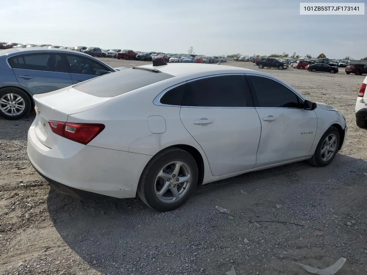 2018 Chevrolet Malibu Ls VIN: 1G1ZB5ST7JF173141 Lot: 78189894