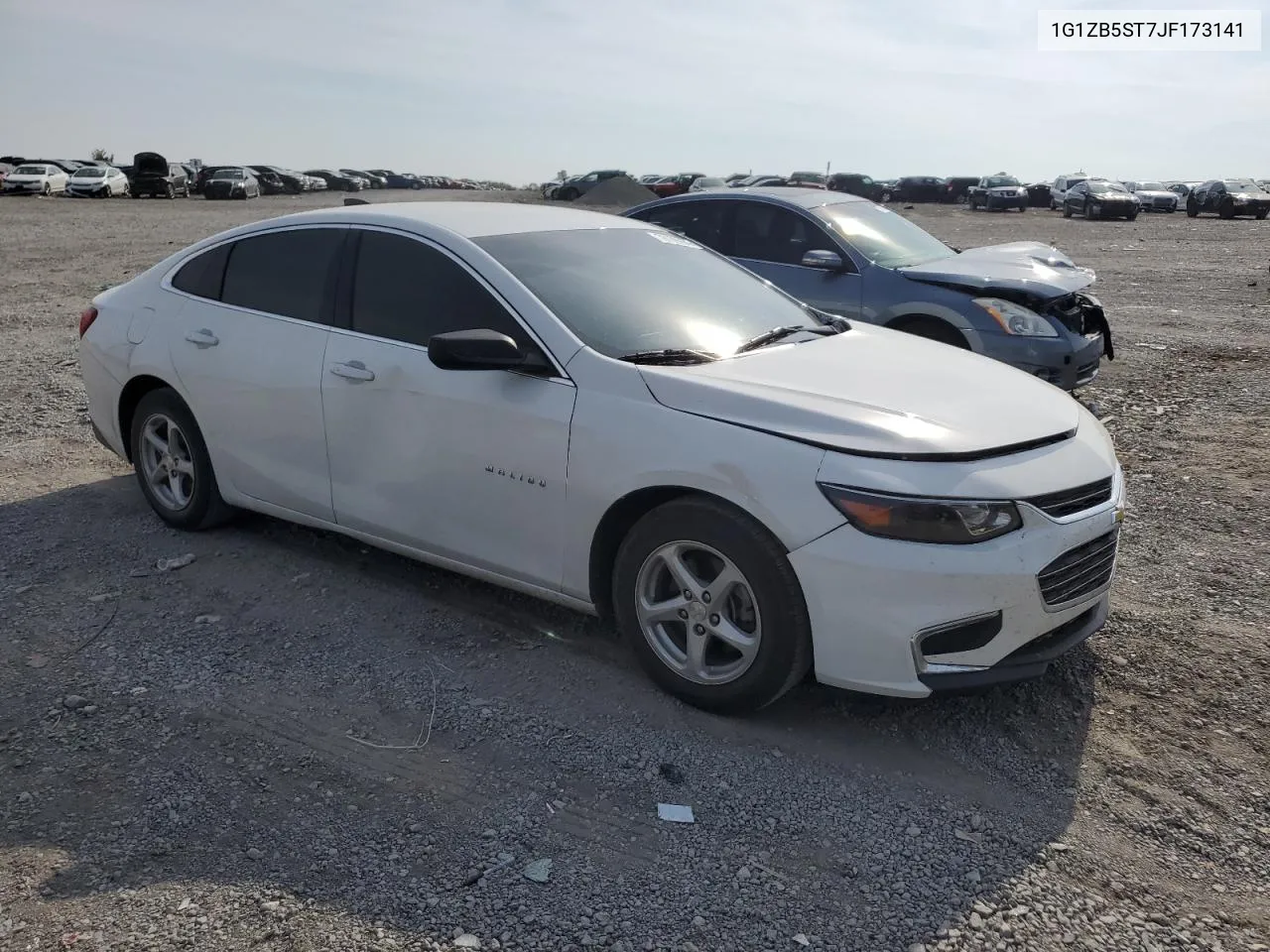 2018 Chevrolet Malibu Ls VIN: 1G1ZB5ST7JF173141 Lot: 78189894