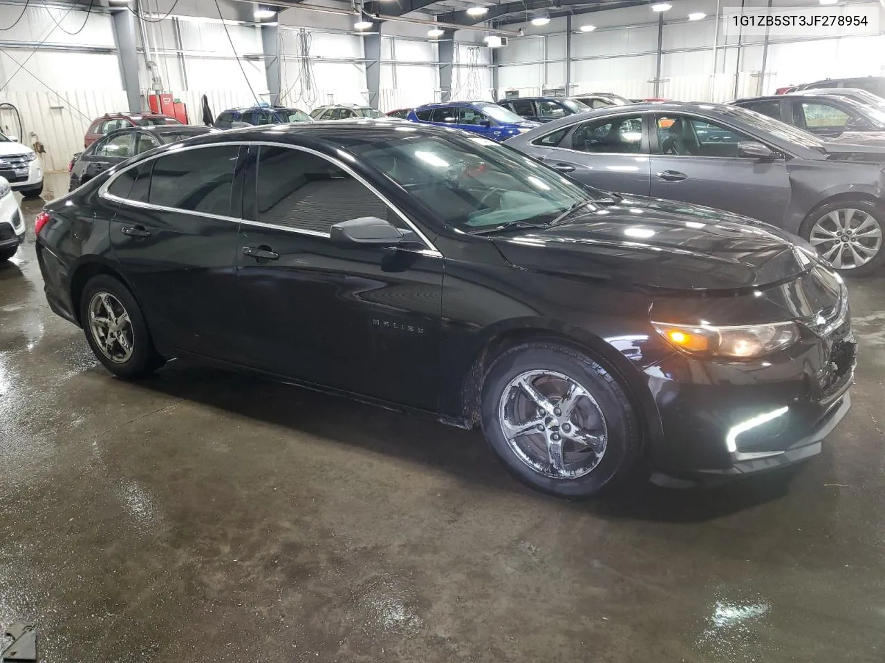 2018 Chevrolet Malibu Ls VIN: 1G1ZB5ST3JF278954 Lot: 78249654