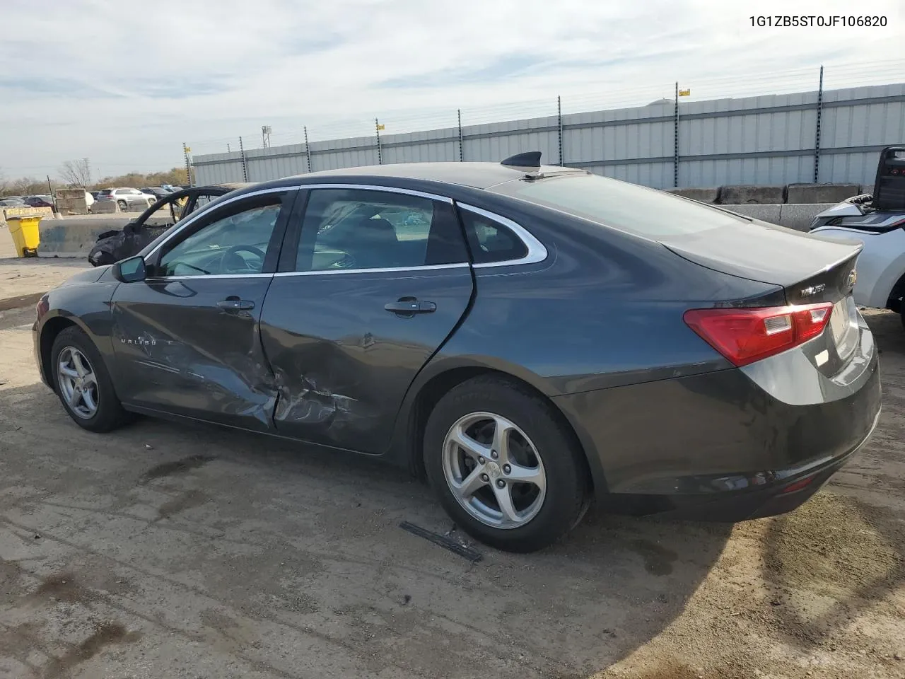 2018 Chevrolet Malibu Ls VIN: 1G1ZB5ST0JF106820 Lot: 78386384