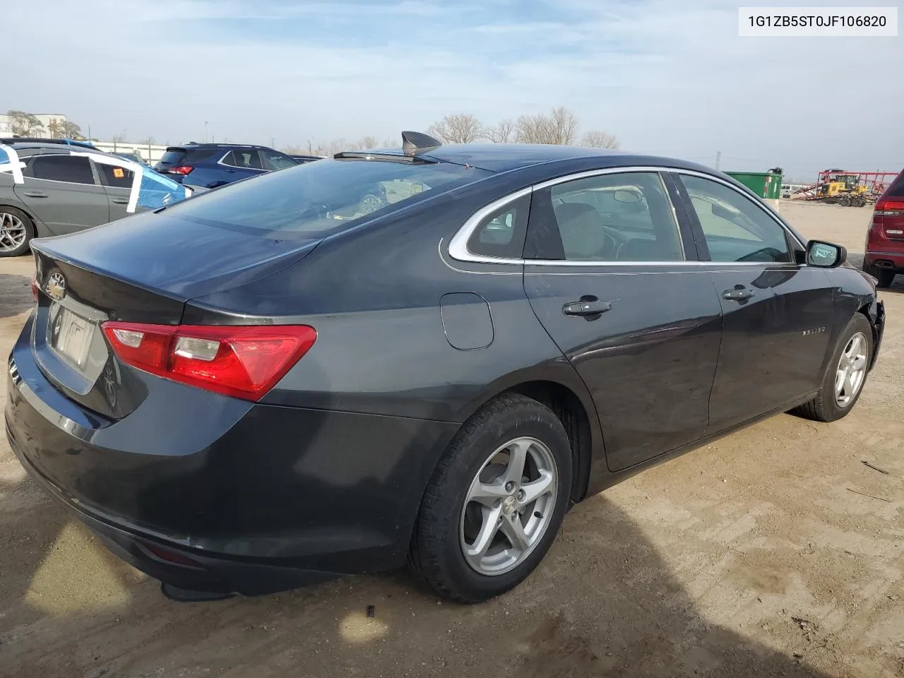 2018 Chevrolet Malibu Ls VIN: 1G1ZB5ST0JF106820 Lot: 78386384