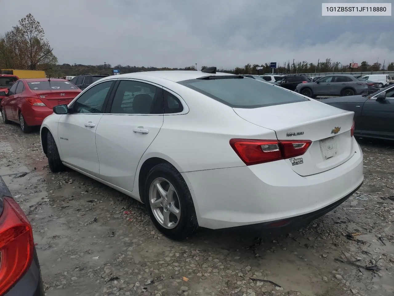 2018 Chevrolet Malibu Ls VIN: 1G1ZB5ST1JF118880 Lot: 78397384