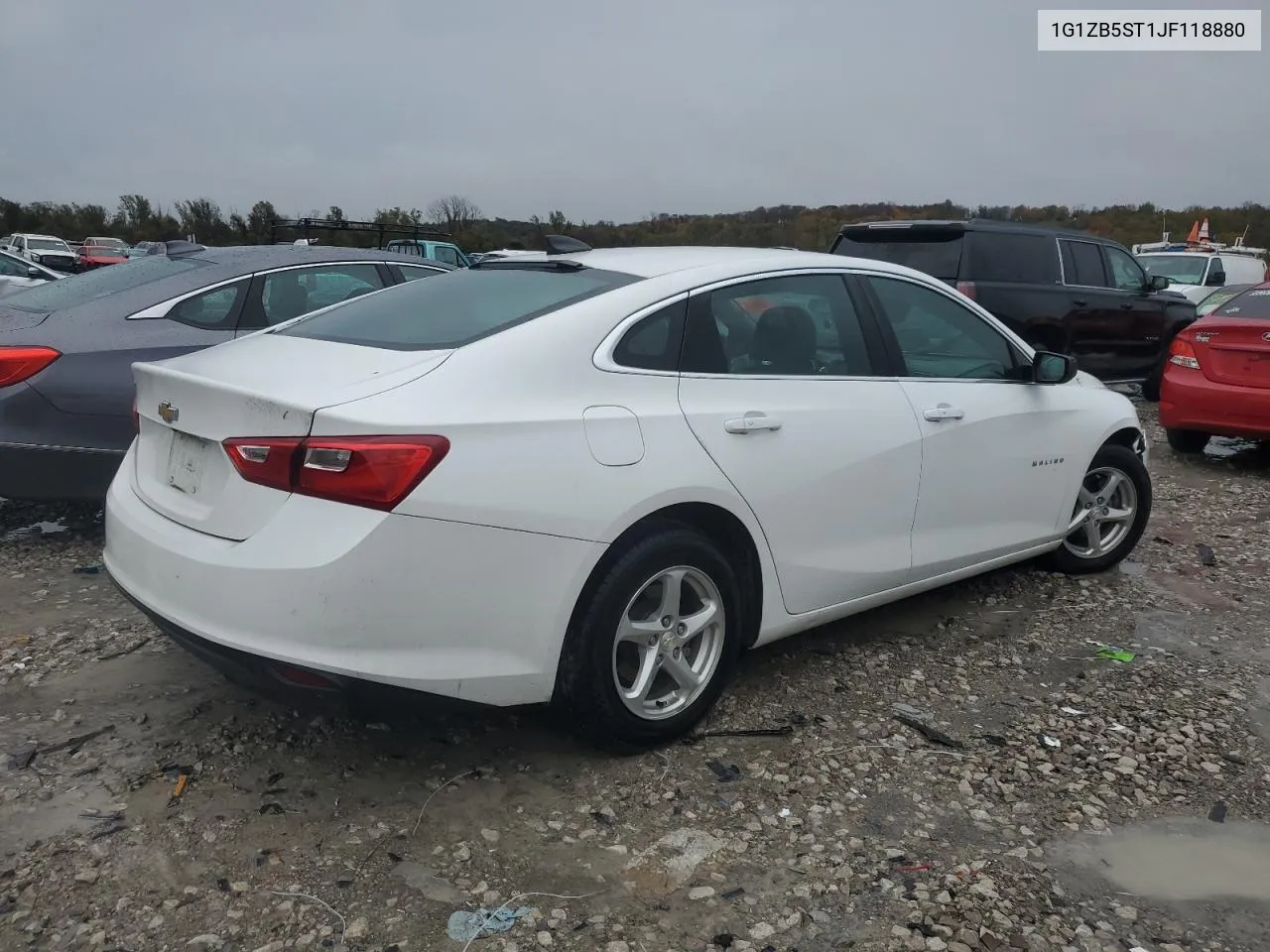 2018 Chevrolet Malibu Ls VIN: 1G1ZB5ST1JF118880 Lot: 78397384