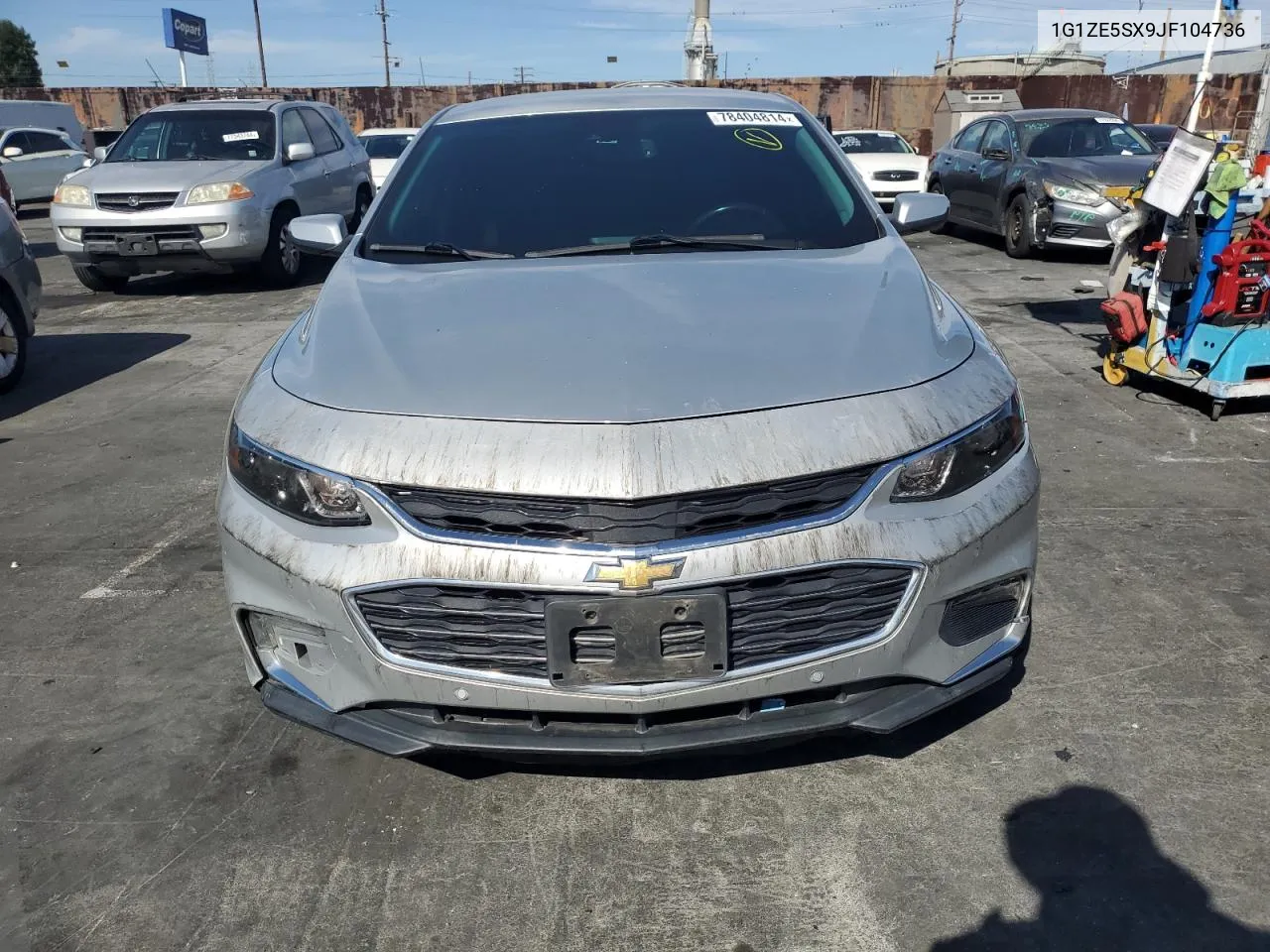 2018 Chevrolet Malibu Premier VIN: 1G1ZE5SX9JF104736 Lot: 78404814