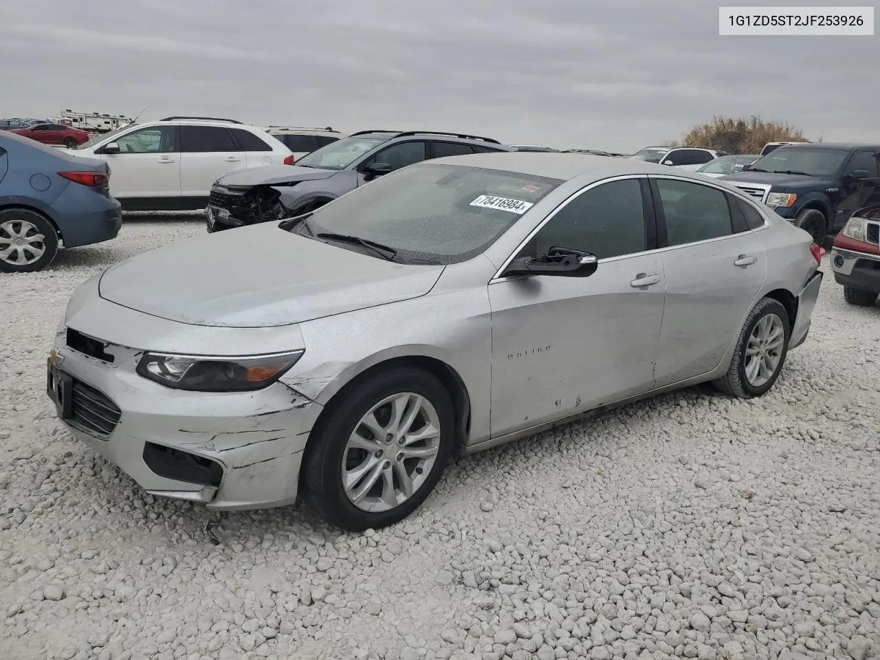 2018 Chevrolet Malibu Lt VIN: 1G1ZD5ST2JF253926 Lot: 78416984