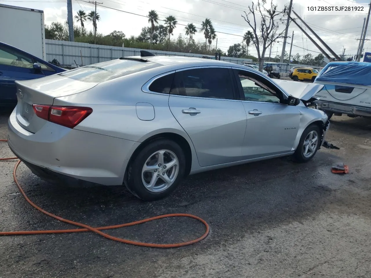 2018 Chevrolet Malibu Ls VIN: 1G1ZB5ST5JF281922 Lot: 78449924