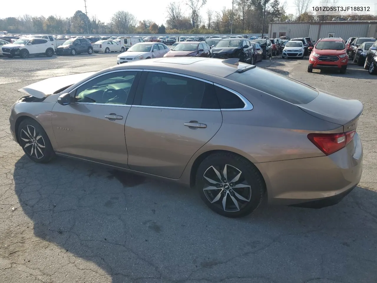 2018 Chevrolet Malibu Lt VIN: 1G1ZD5ST3JF188312 Lot: 78465674