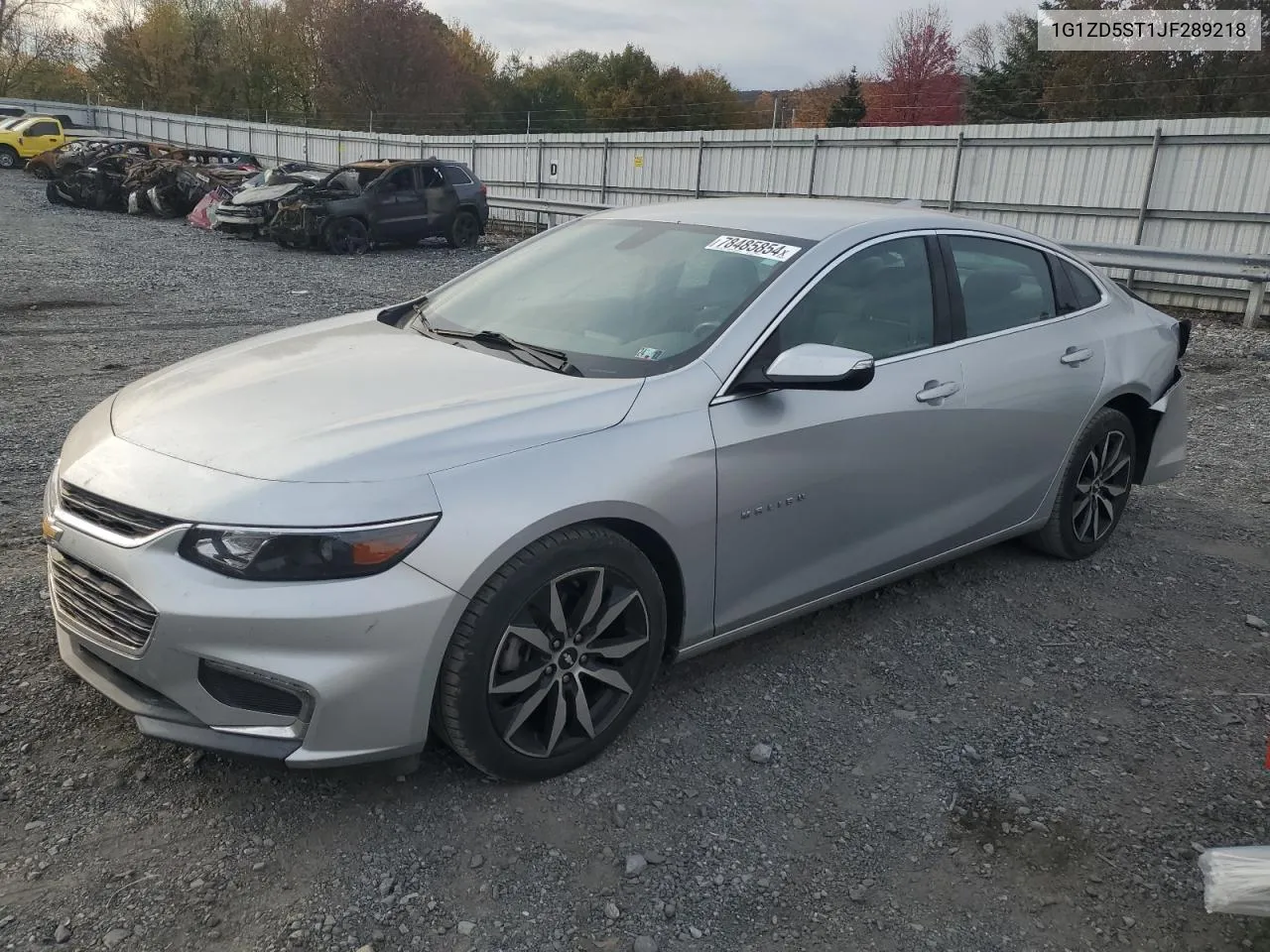 2018 Chevrolet Malibu Lt VIN: 1G1ZD5ST1JF289218 Lot: 78485854