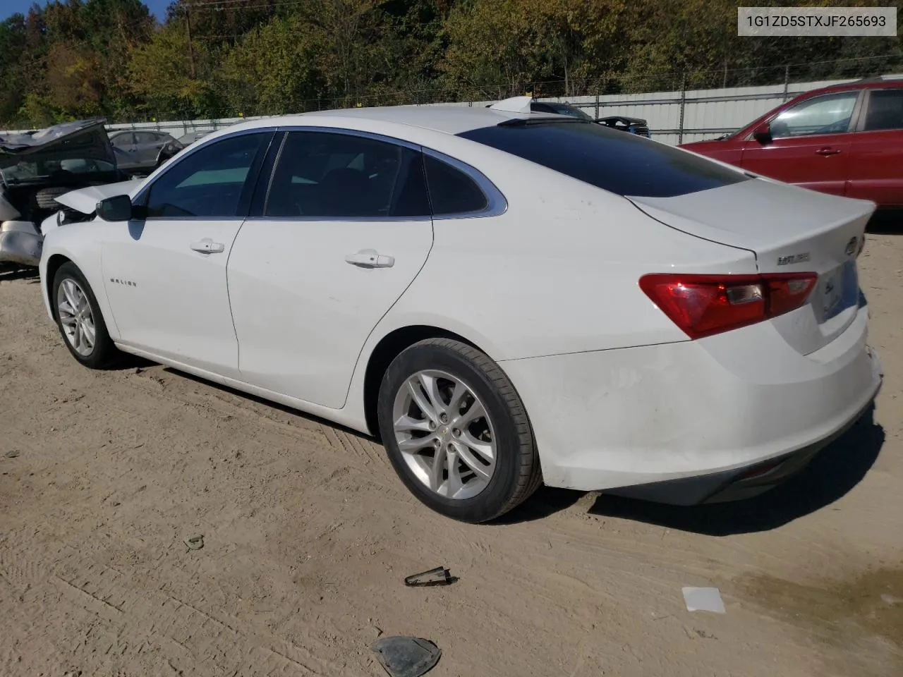 2018 Chevrolet Malibu Lt VIN: 1G1ZD5STXJF265693 Lot: 78575214