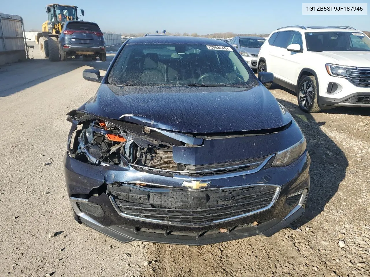 2018 Chevrolet Malibu Ls VIN: 1G1ZB5ST9JF187946 Lot: 78603644