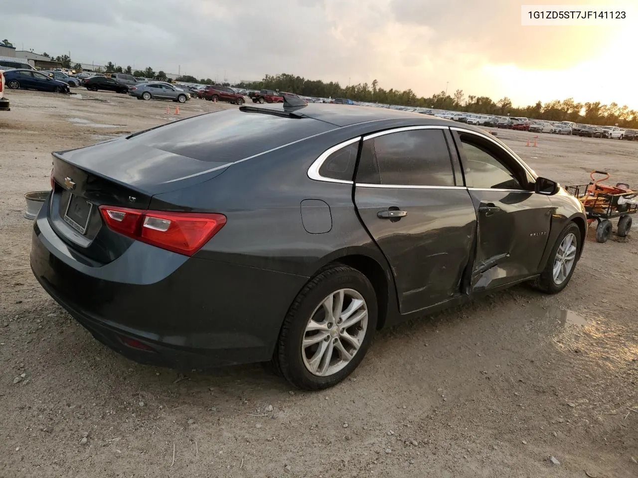 2018 Chevrolet Malibu Lt VIN: 1G1ZD5ST7JF141123 Lot: 78717914