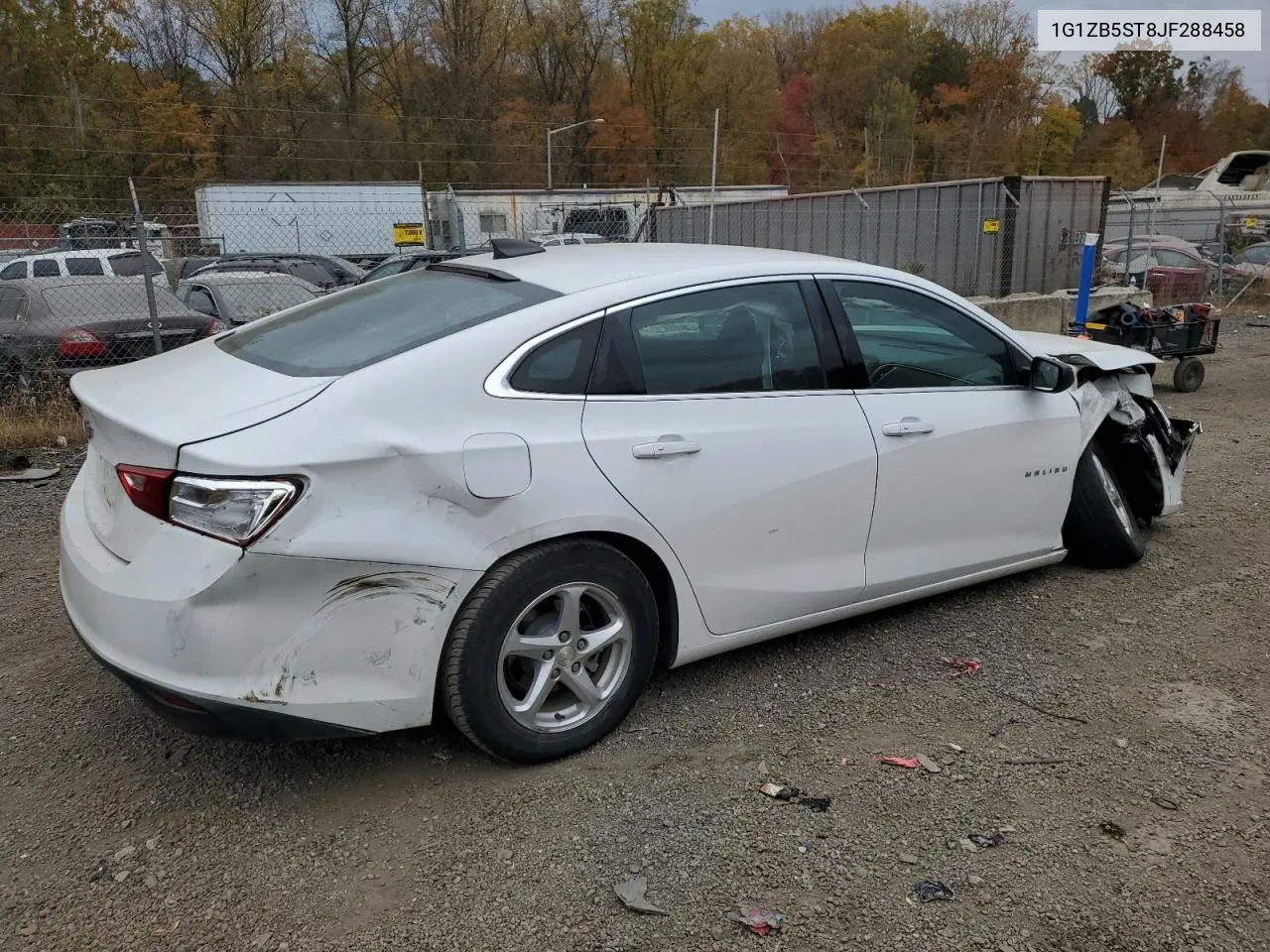 2018 Chevrolet Malibu Ls VIN: 1G1ZB5ST8JF288458 Lot: 78732994