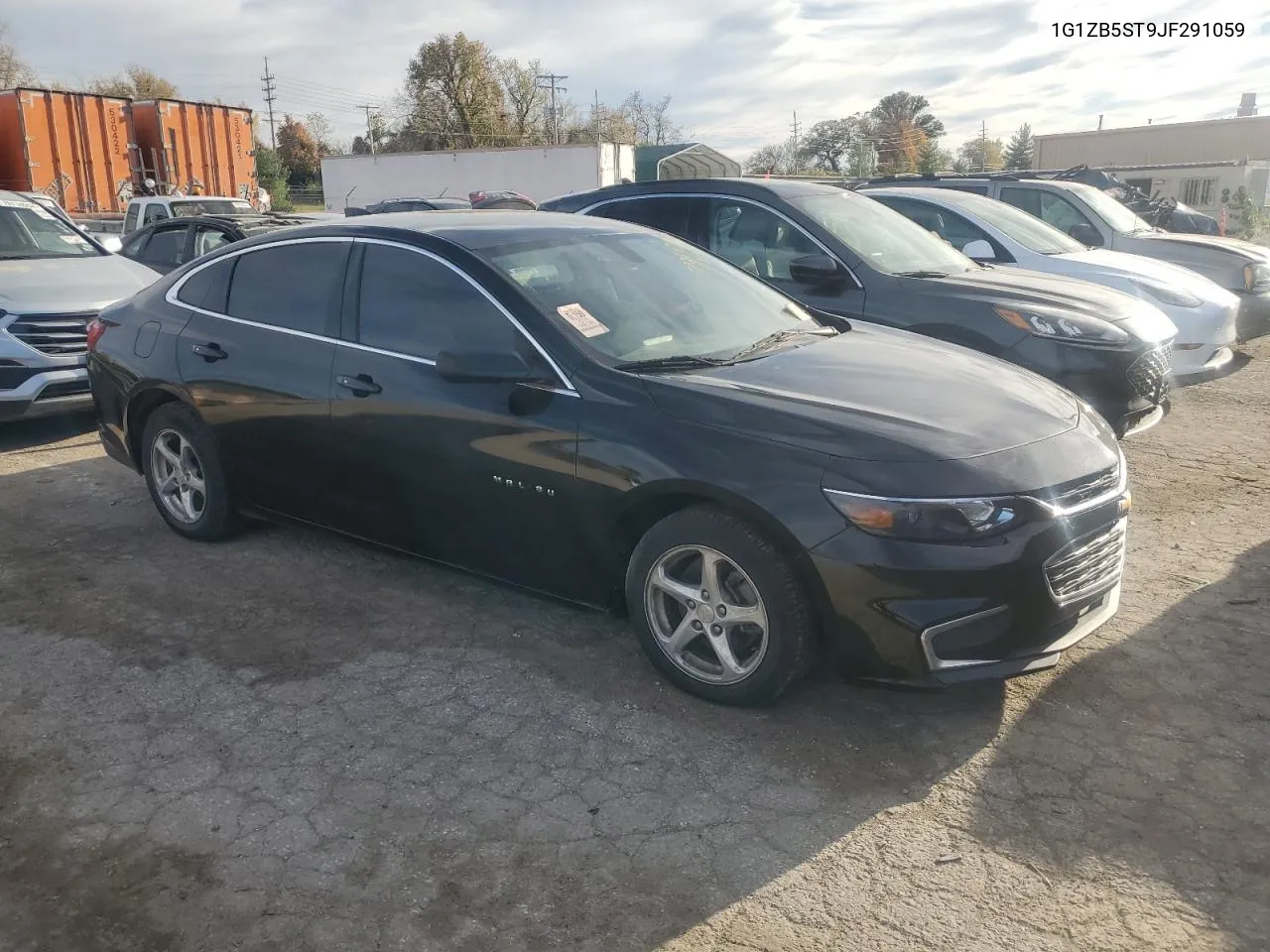 2018 Chevrolet Malibu Ls VIN: 1G1ZB5ST9JF291059 Lot: 78940404