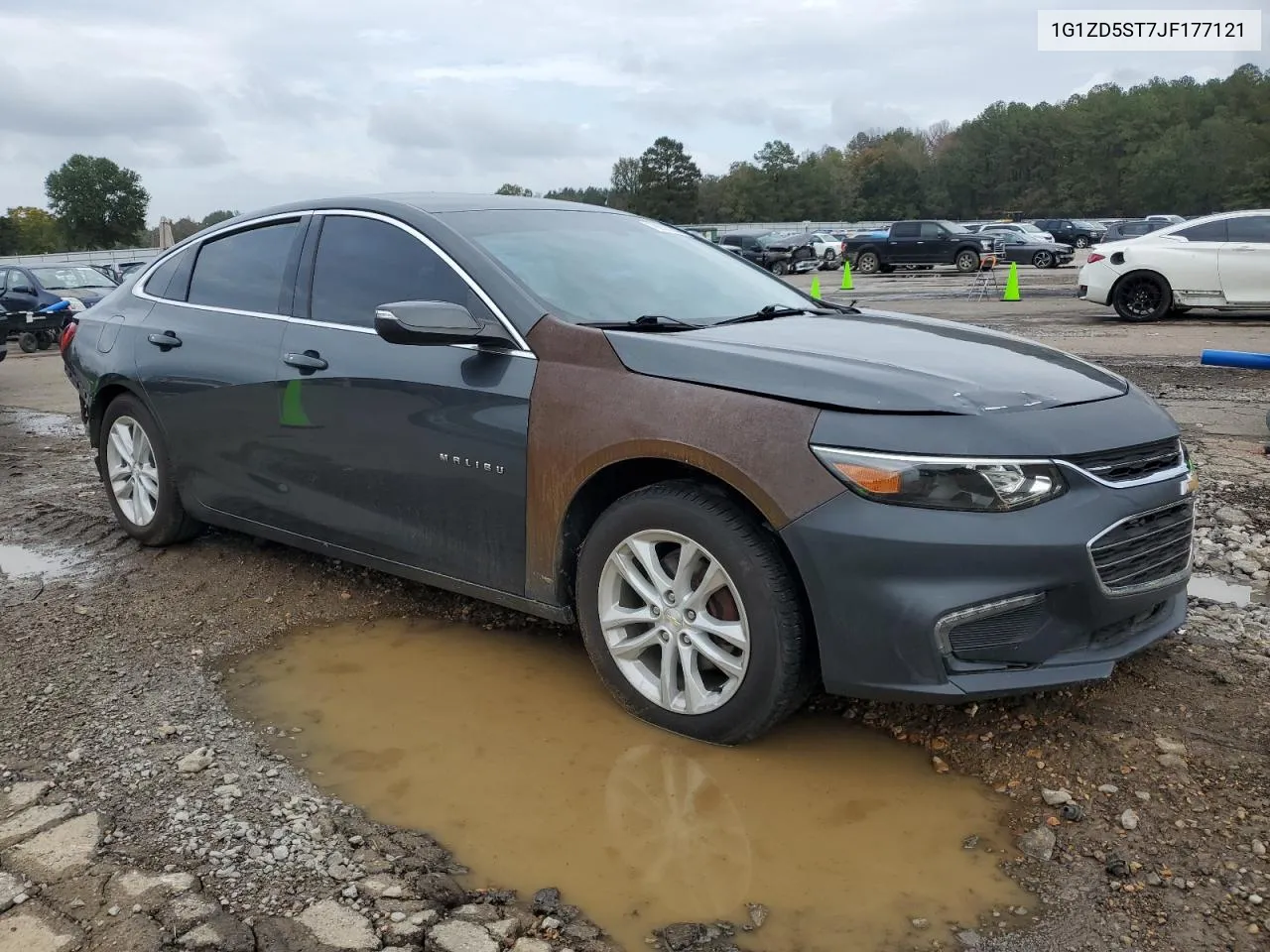 2018 Chevrolet Malibu Lt VIN: 1G1ZD5ST7JF177121 Lot: 78957044