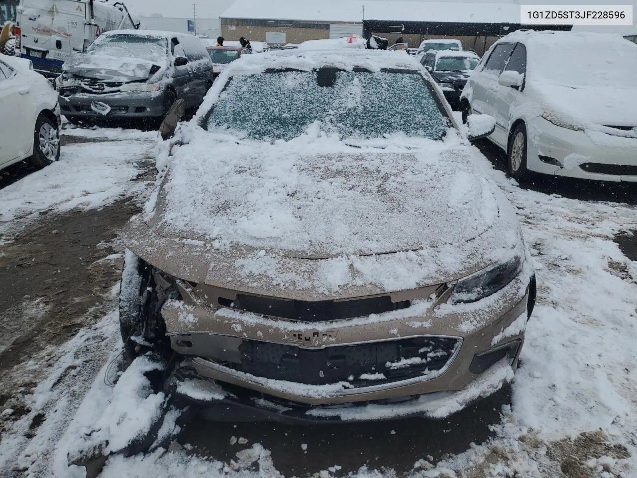 2018 Chevrolet Malibu Lt VIN: 1G1ZD5ST3JF228596 Lot: 79143644