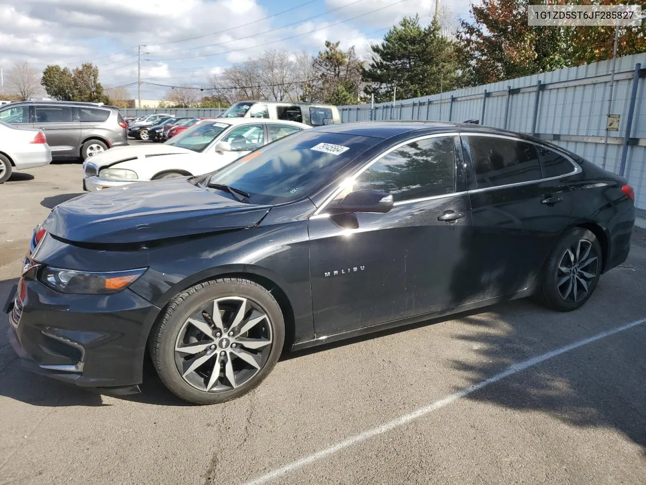 2018 Chevrolet Malibu Lt VIN: 1G1ZD5ST6JF285827 Lot: 79145564