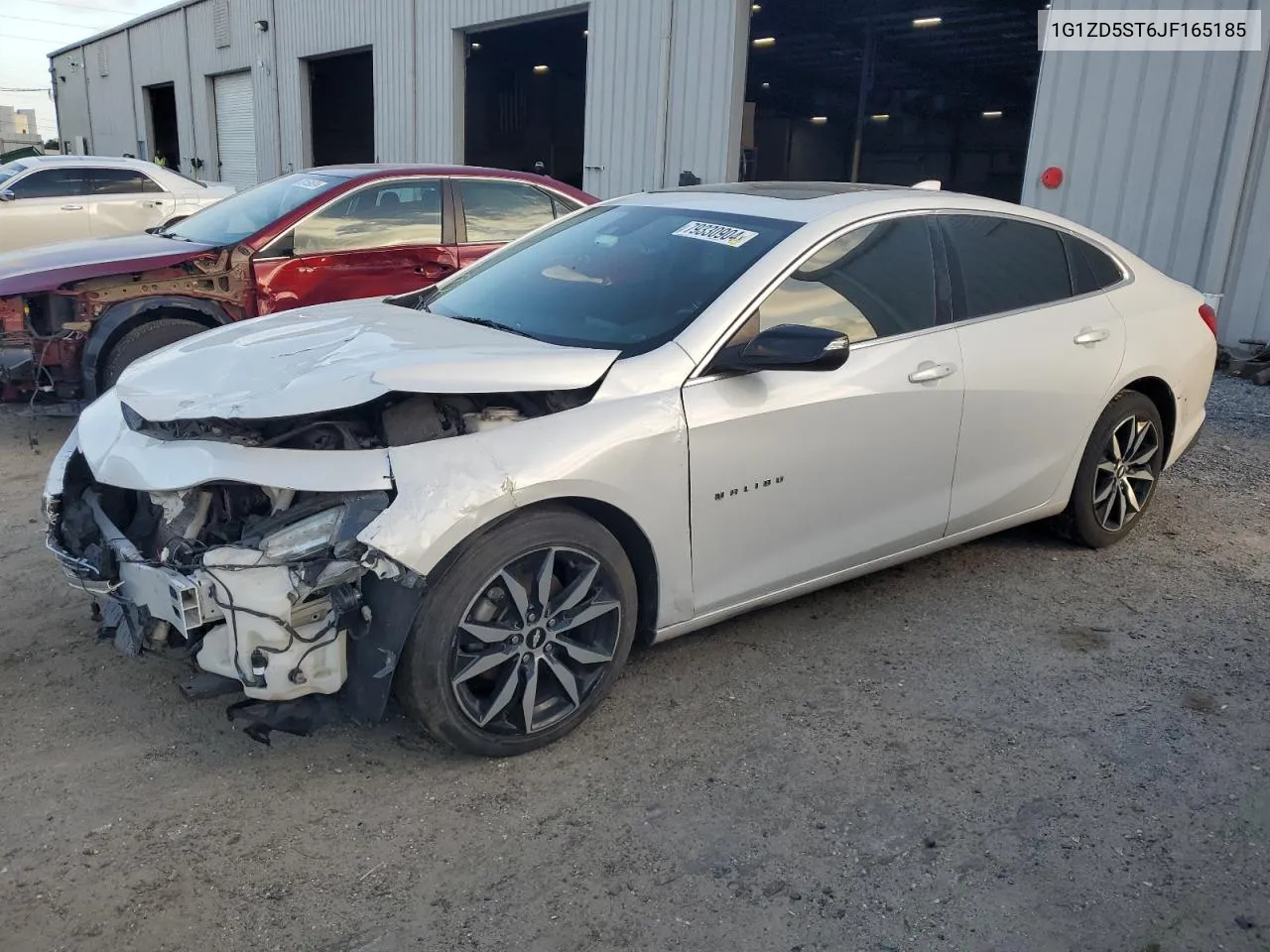 2018 Chevrolet Malibu Lt VIN: 1G1ZD5ST6JF165185 Lot: 79330904