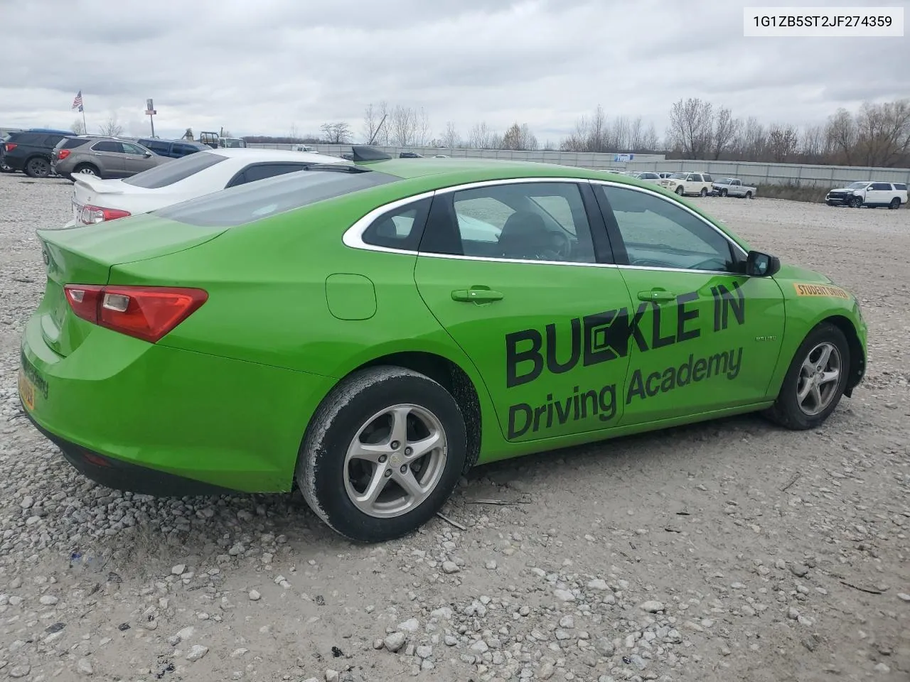 2018 Chevrolet Malibu Ls VIN: 1G1ZB5ST2JF274359 Lot: 79469484