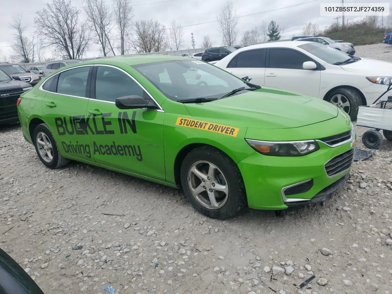 2018 Chevrolet Malibu Ls VIN: 1G1ZB5ST2JF274359 Lot: 79469484