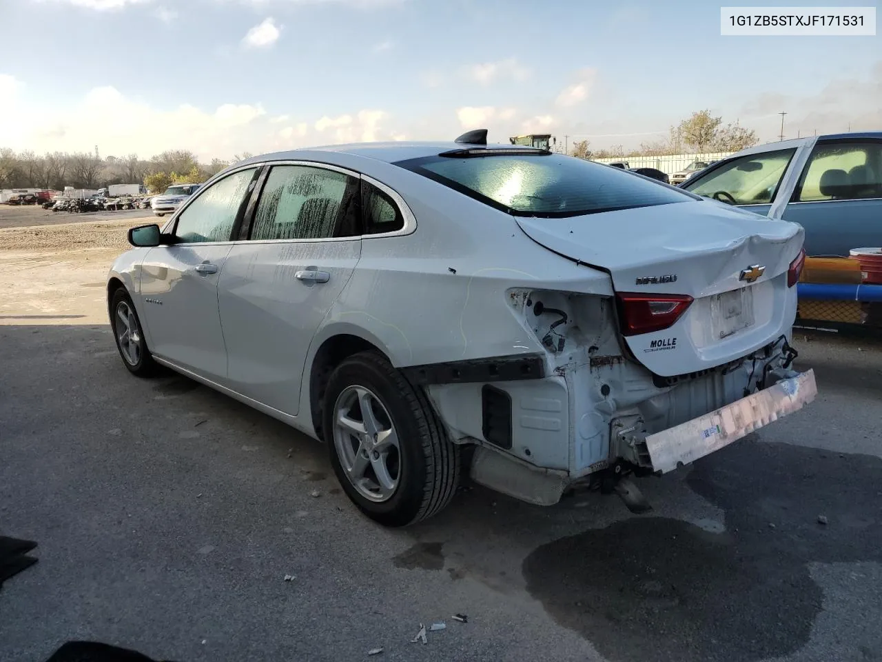 2018 Chevrolet Malibu Ls VIN: 1G1ZB5STXJF171531 Lot: 79570654