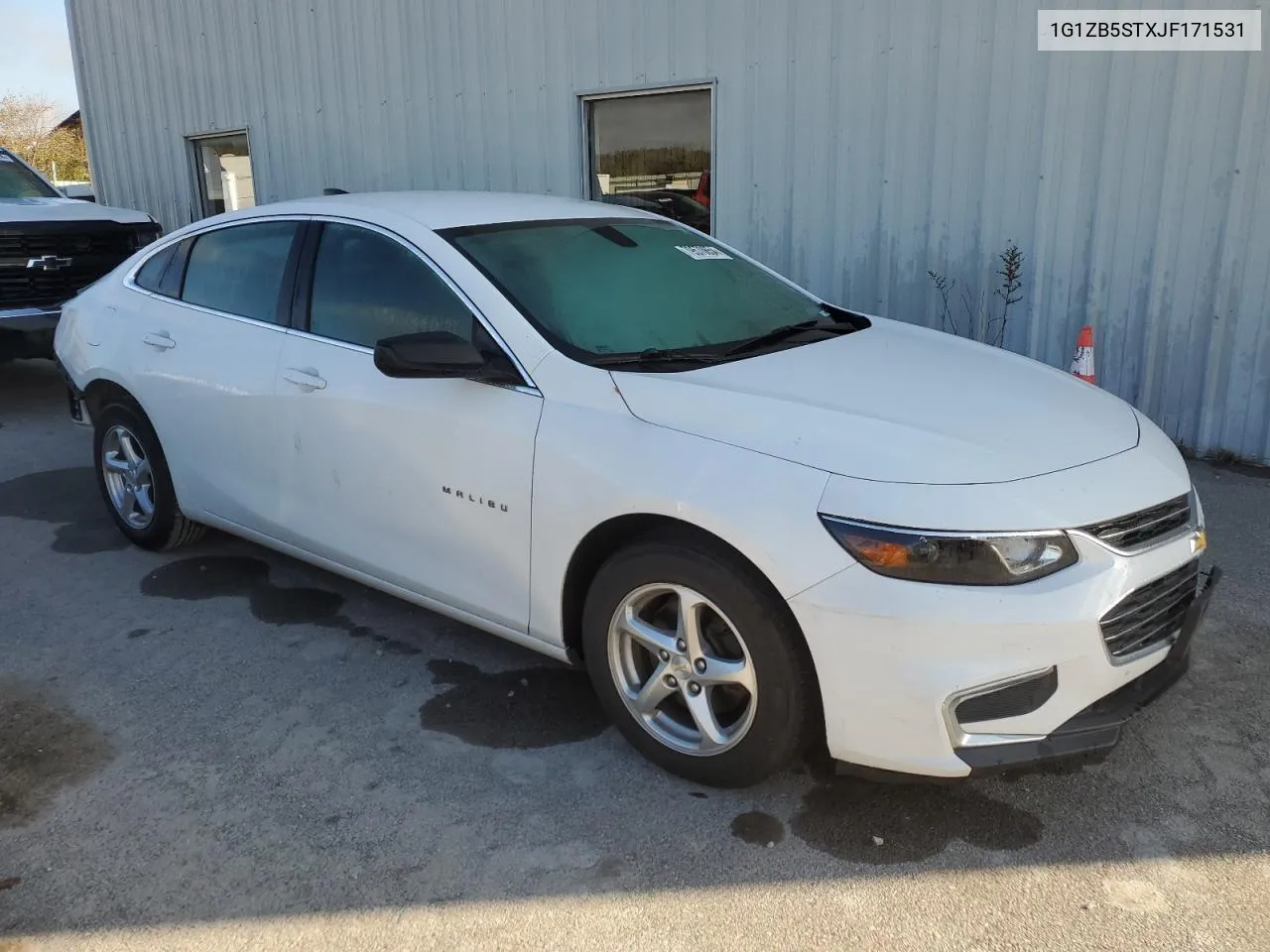 2018 Chevrolet Malibu Ls VIN: 1G1ZB5STXJF171531 Lot: 79570654