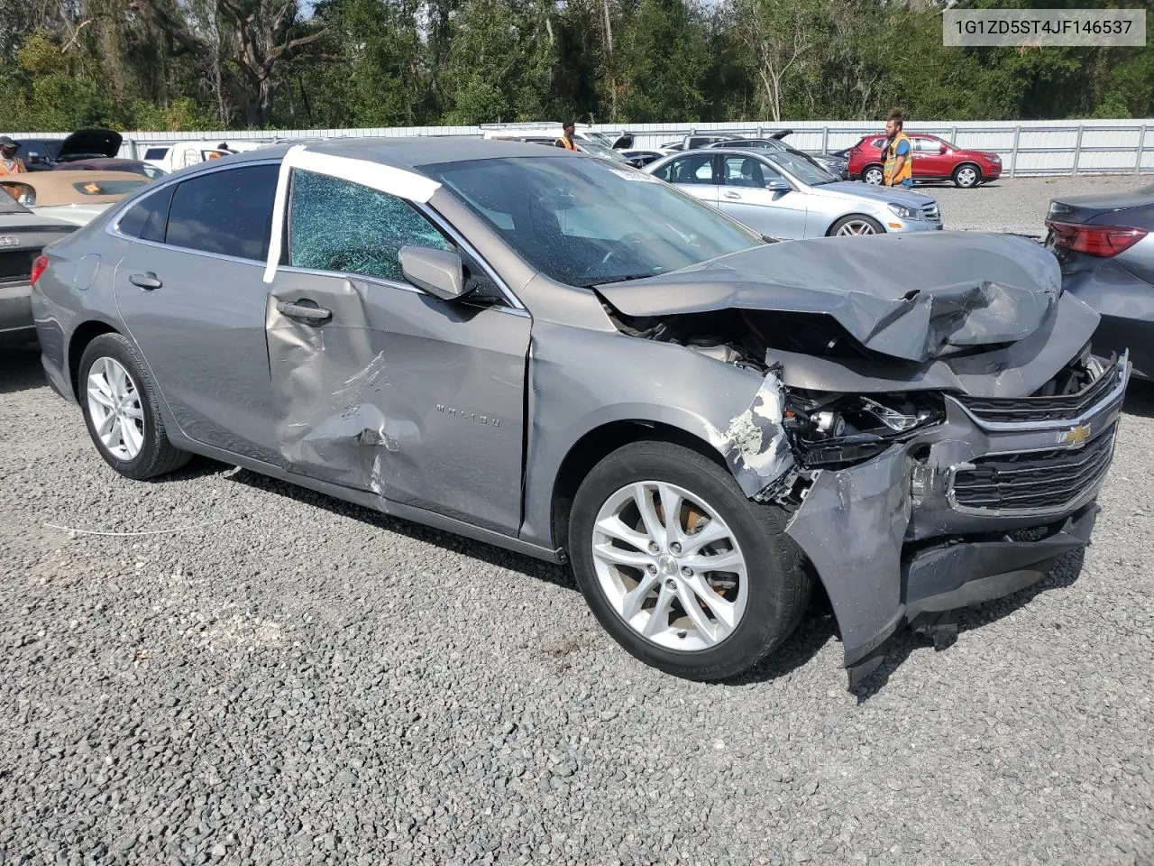 2018 Chevrolet Malibu Lt VIN: 1G1ZD5ST4JF146537 Lot: 79697804