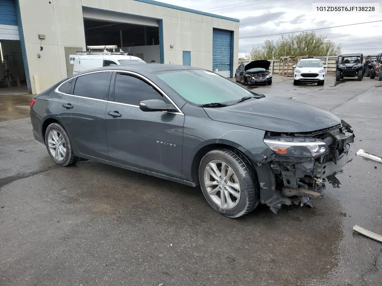 2018 Chevrolet Malibu Lt VIN: 1G1ZD5ST6JF138228 Lot: 79897174