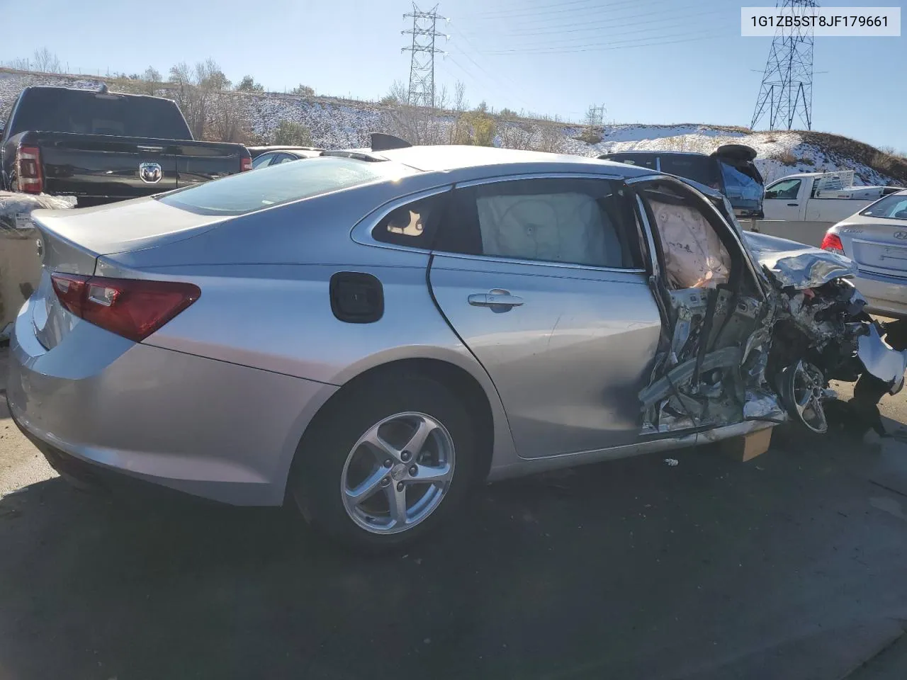 1G1ZB5ST8JF179661 2018 Chevrolet Malibu Ls