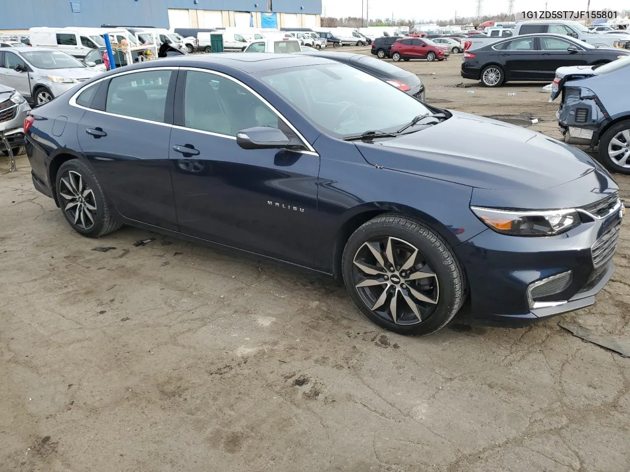 2018 Chevrolet Malibu Lt VIN: 1G1ZD5ST7JF155801 Lot: 80135674