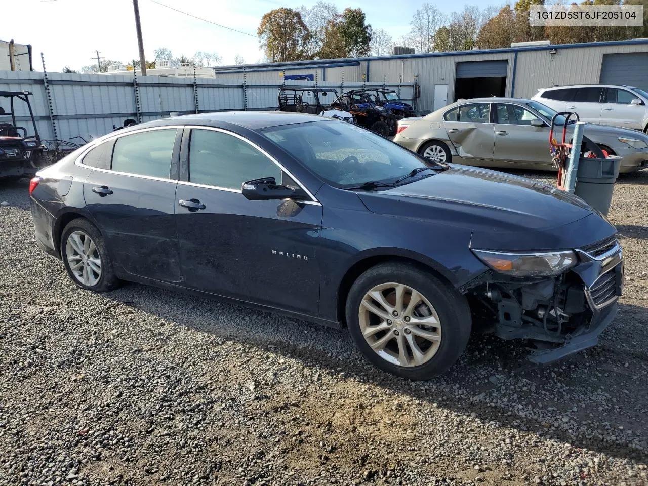 2018 Chevrolet Malibu Lt VIN: 1G1ZD5ST6JF205104 Lot: 80158984