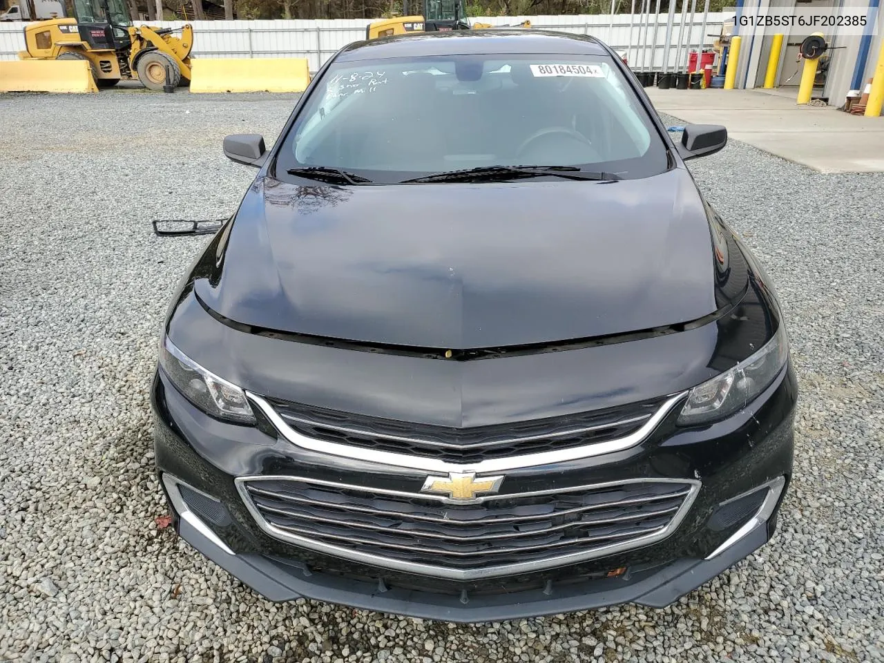 2018 Chevrolet Malibu Ls VIN: 1G1ZB5ST6JF202385 Lot: 80184504