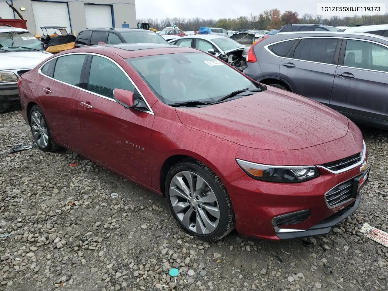 2018 Chevrolet Malibu Premier VIN: 1G1ZE5SX8JF119373 Lot: 80195424