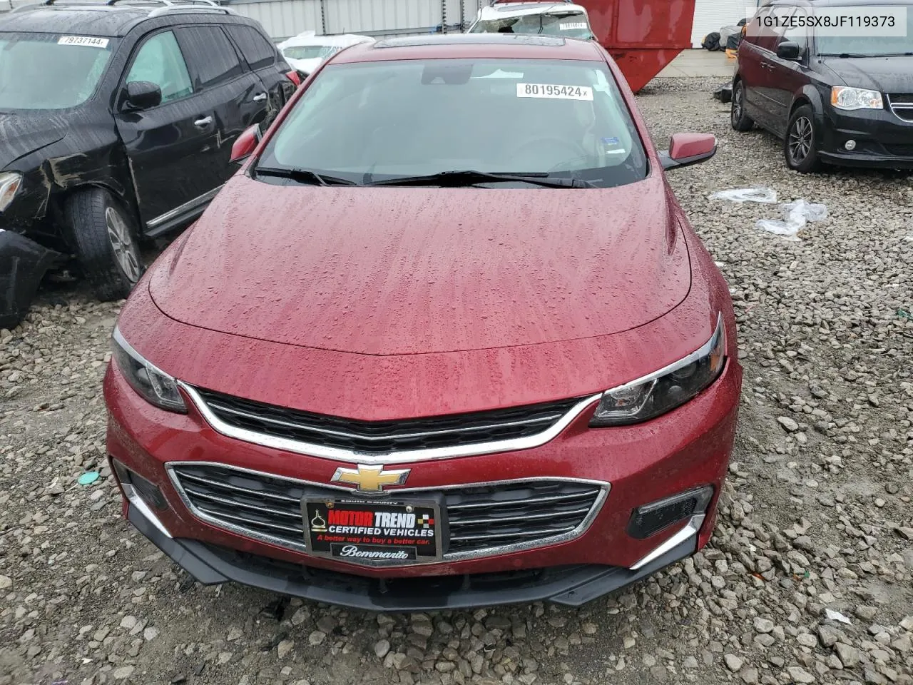 2018 Chevrolet Malibu Premier VIN: 1G1ZE5SX8JF119373 Lot: 80195424