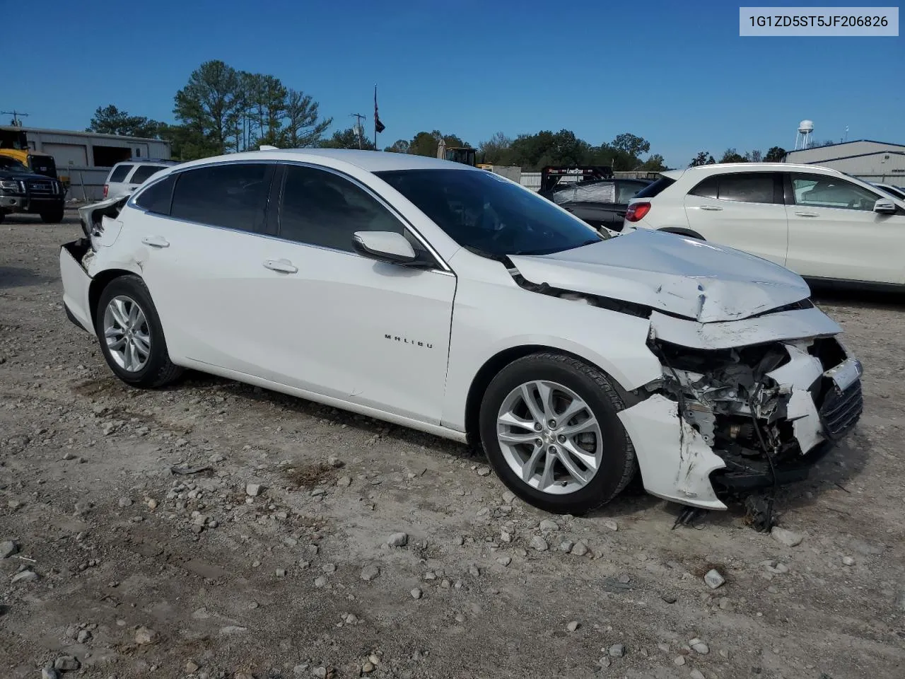 2018 Chevrolet Malibu Lt VIN: 1G1ZD5ST5JF206826 Lot: 80337894