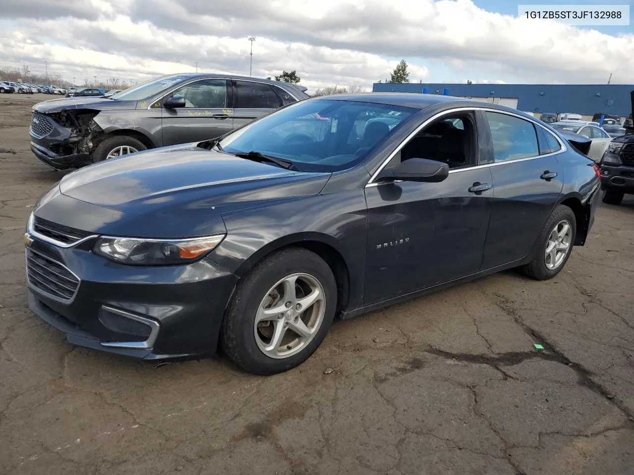 2018 Chevrolet Malibu Ls VIN: 1G1ZB5ST3JF132988 Lot: 80367904