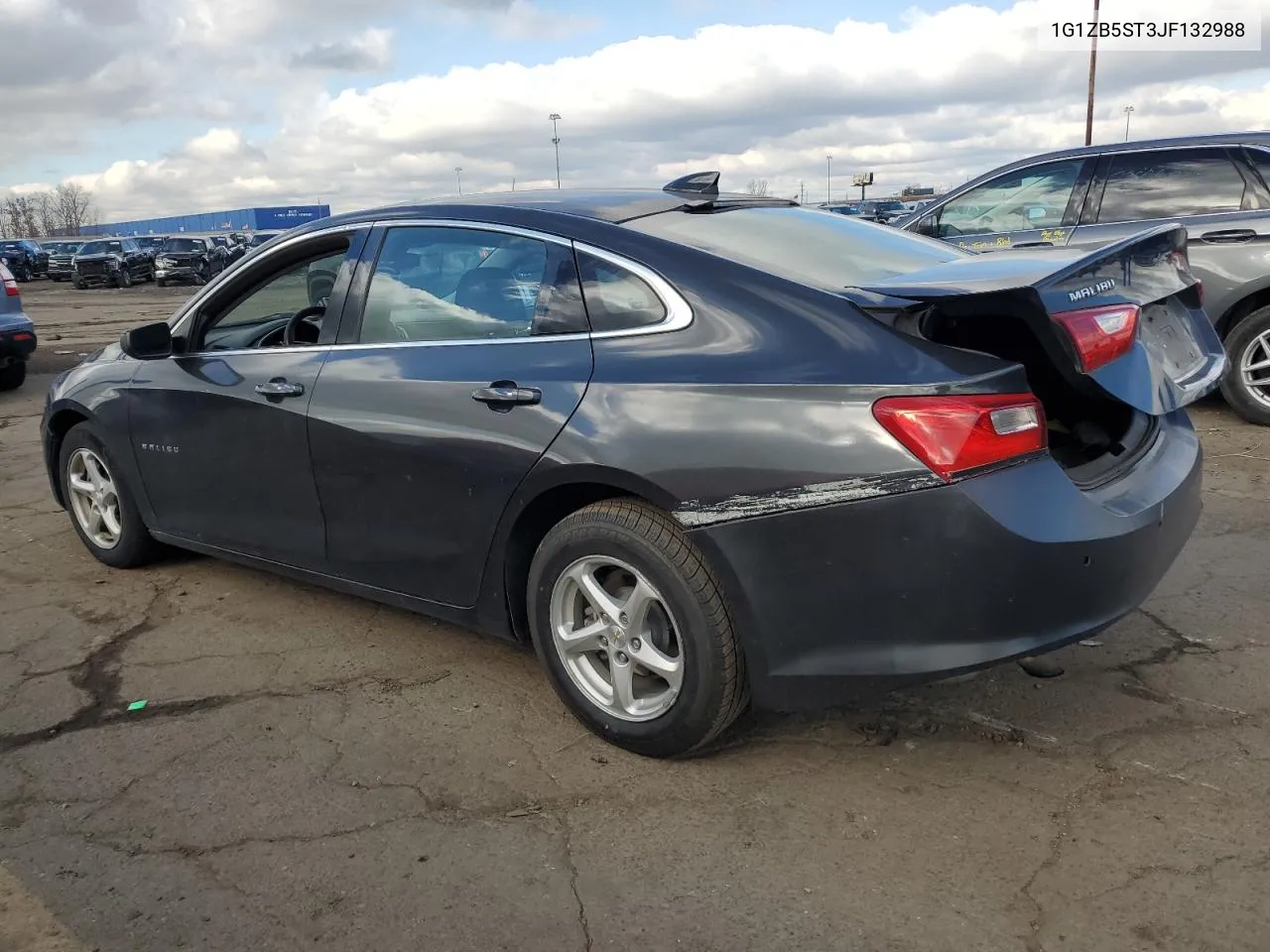 2018 Chevrolet Malibu Ls VIN: 1G1ZB5ST3JF132988 Lot: 80367904