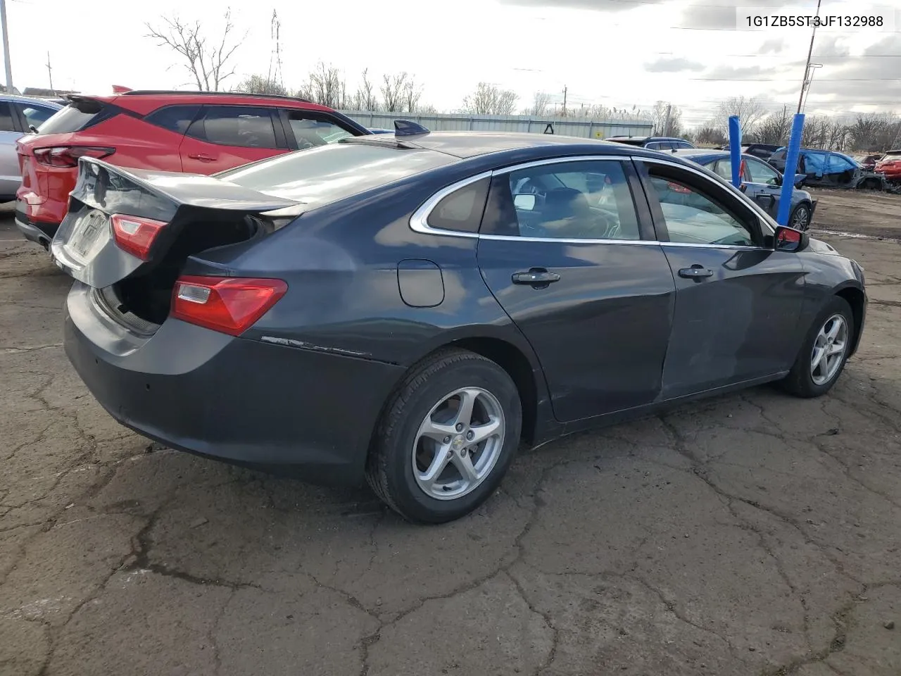 2018 Chevrolet Malibu Ls VIN: 1G1ZB5ST3JF132988 Lot: 80367904