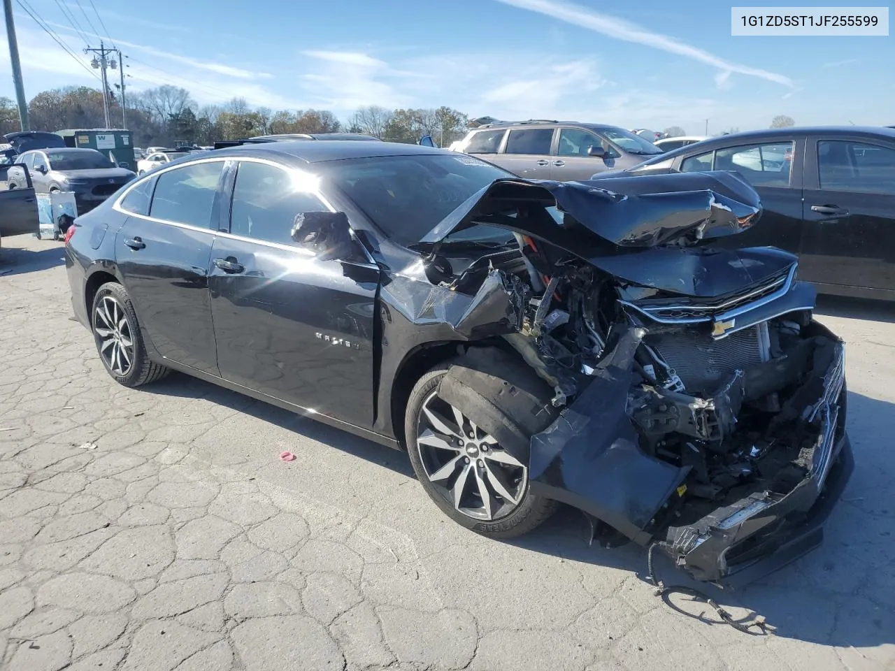 2018 Chevrolet Malibu Lt VIN: 1G1ZD5ST1JF255599 Lot: 80441884