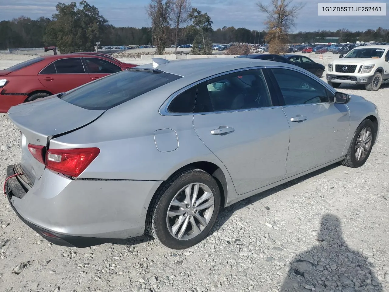 2018 Chevrolet Malibu Lt VIN: 1G1ZD5ST1JF252461 Lot: 80480184