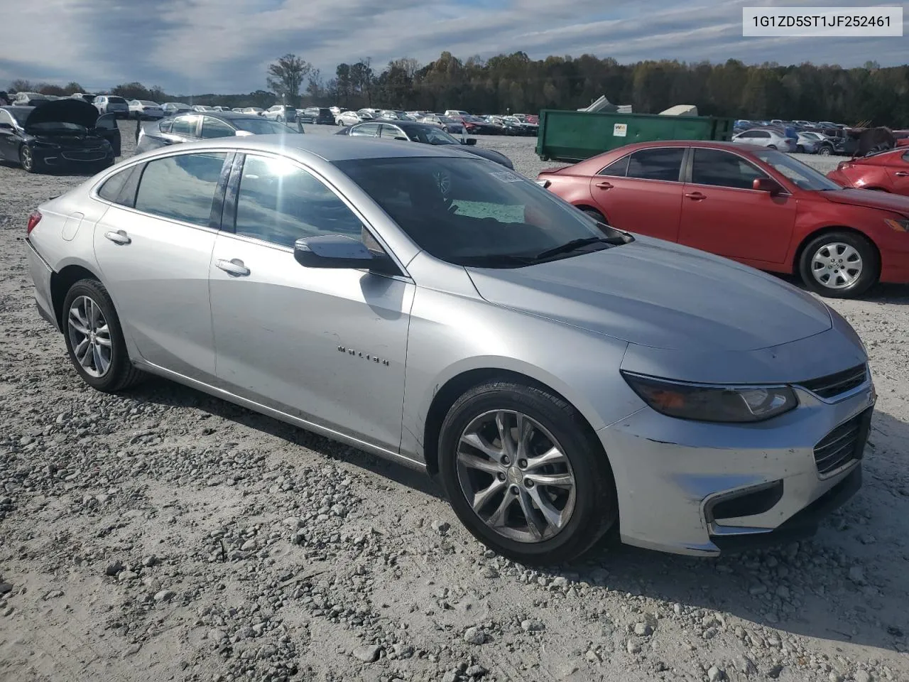 2018 Chevrolet Malibu Lt VIN: 1G1ZD5ST1JF252461 Lot: 80480184