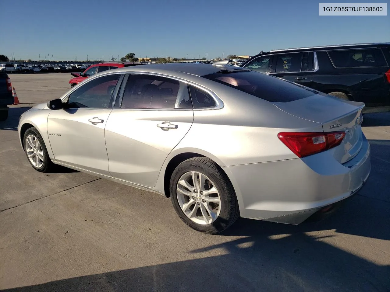 2018 Chevrolet Malibu Lt VIN: 1G1ZD5ST0JF138600 Lot: 80546234