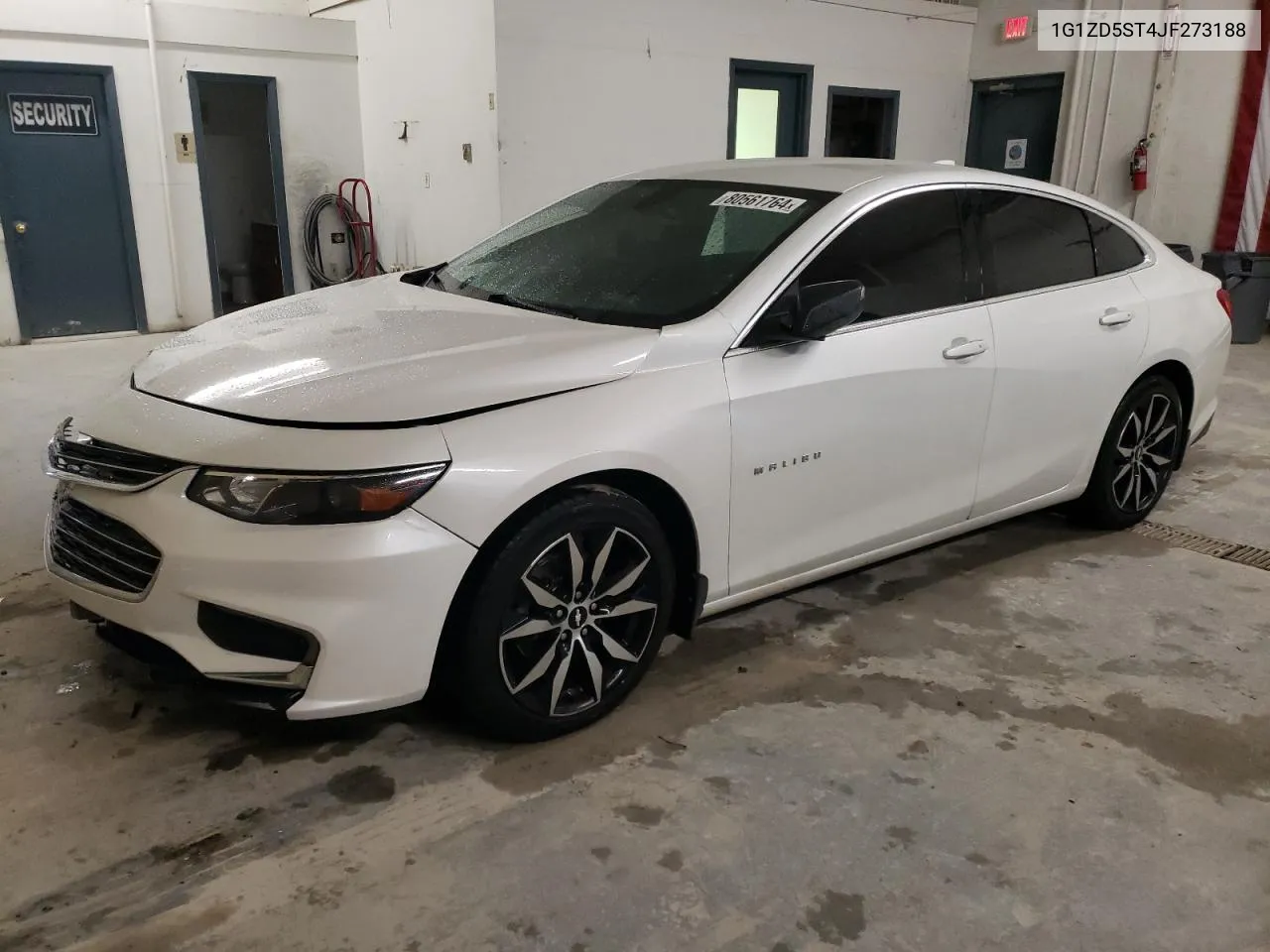 2018 Chevrolet Malibu Lt VIN: 1G1ZD5ST4JF273188 Lot: 80561764