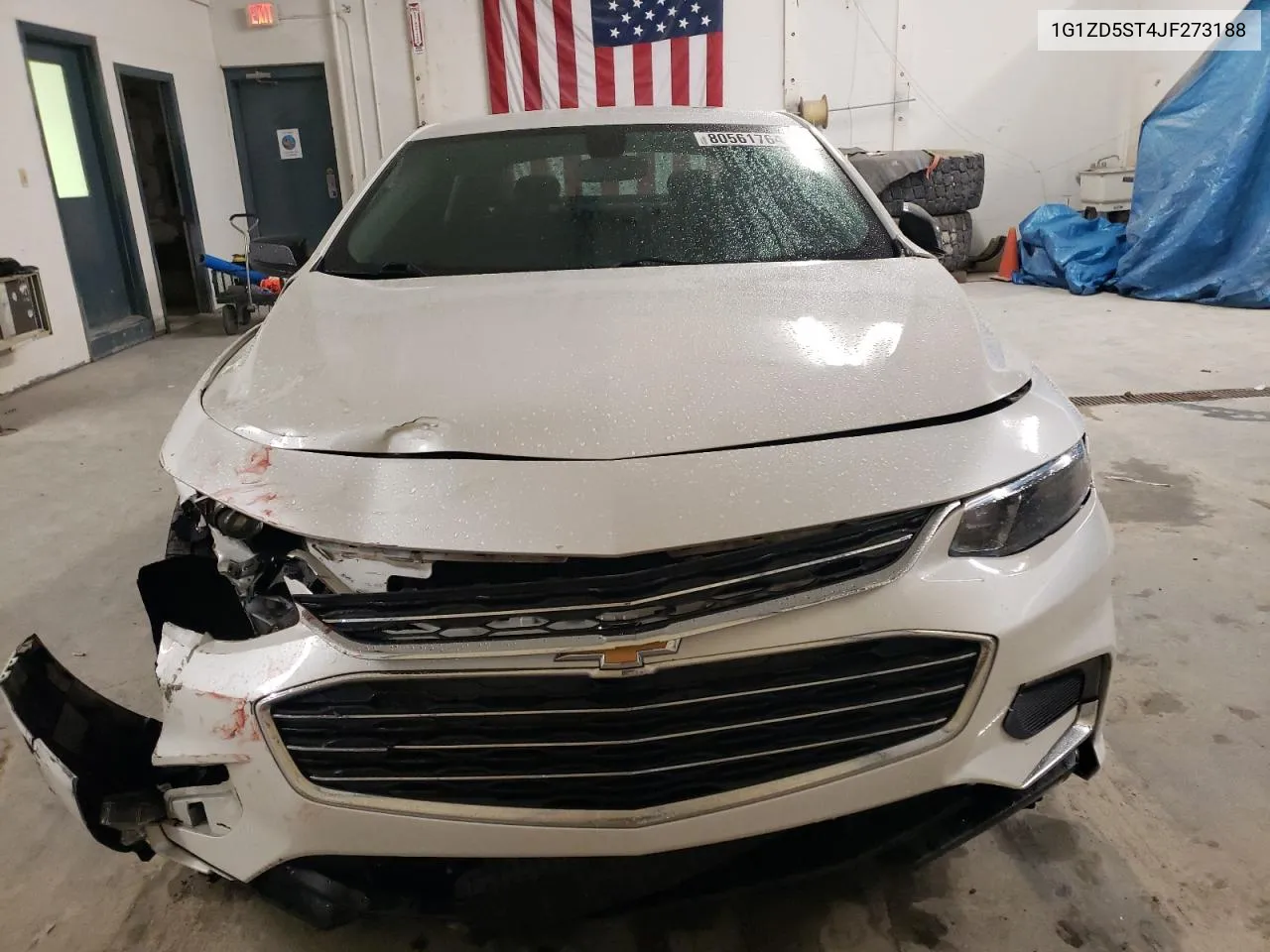 2018 Chevrolet Malibu Lt VIN: 1G1ZD5ST4JF273188 Lot: 80561764