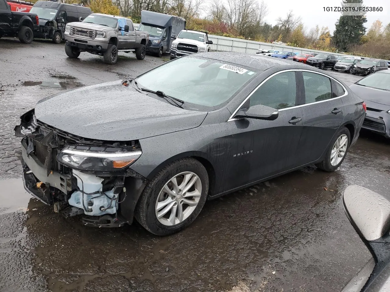 2018 Chevrolet Malibu Lt VIN: 1G1ZD5ST9JF253860 Lot: 80680394