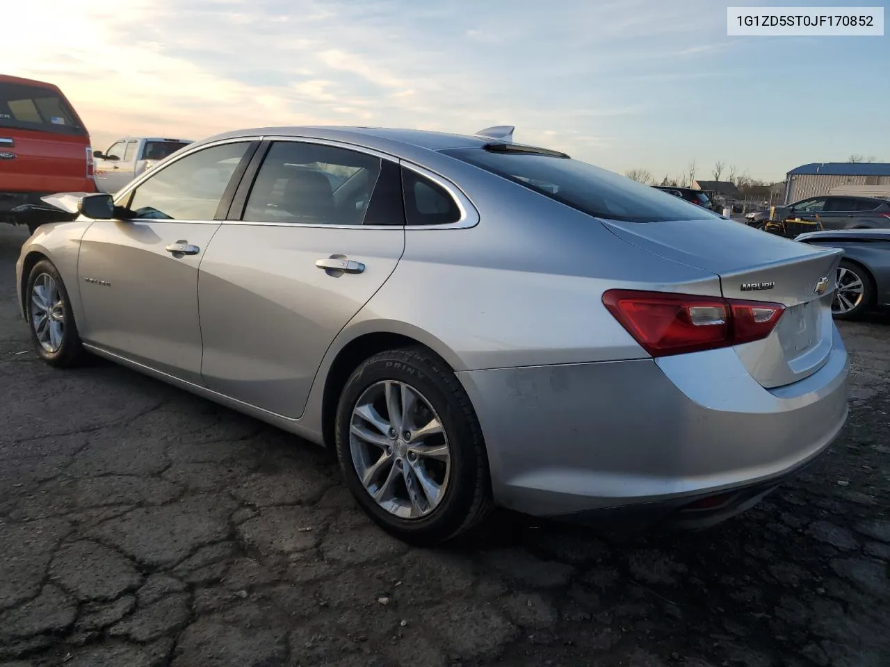 2018 Chevrolet Malibu Lt VIN: 1G1ZD5ST0JF170852 Lot: 80702594