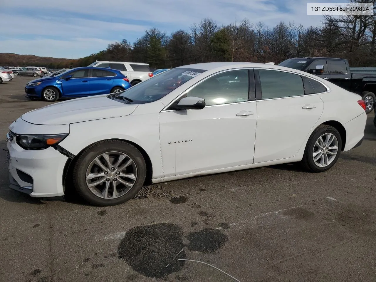 2018 Chevrolet Malibu Lt VIN: 1G1ZD5ST5JF209824 Lot: 80892364