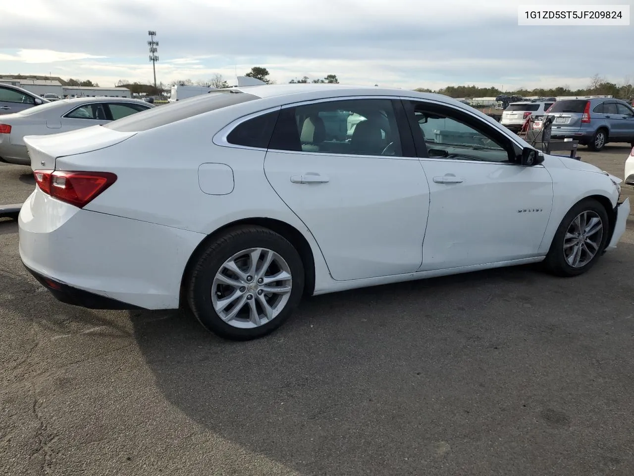 2018 Chevrolet Malibu Lt VIN: 1G1ZD5ST5JF209824 Lot: 80892364