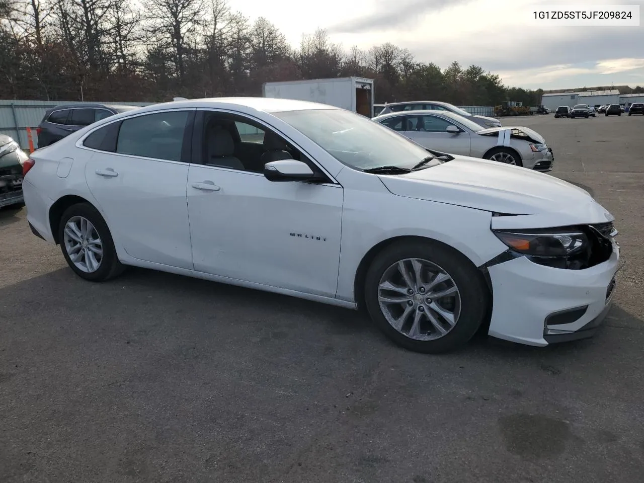 2018 Chevrolet Malibu Lt VIN: 1G1ZD5ST5JF209824 Lot: 80892364